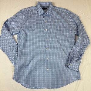 Bugatchi Shirt Size 34/35 Neck 16.5